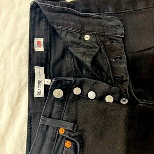 Re/Done black jeans size 25